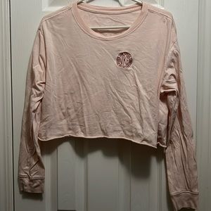 Nike cropped full sleeve tshirt